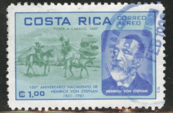 Costa Rica Scott C830used 1981 Airmail