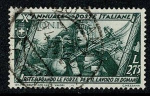 Italy #304 used L2.75 value