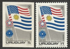 Uruguay  C416-C417   MNH