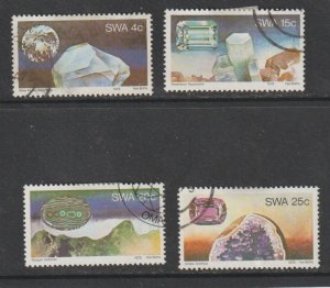 SC433-6 South West Africa 1979 Gemstones set used