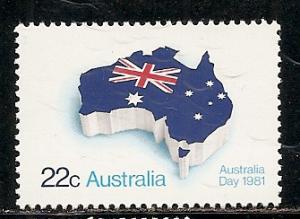 Australia 771 1981 Australia Day single MNH