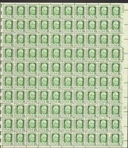 US #1400 Mint Sheet Amadeo P Giannini 