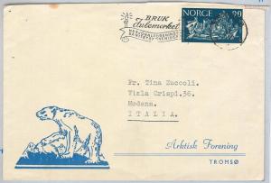 50987 - NORWAY Norge - POSTAL HISTORY: COVER with CHRISTMAS POSTMARK Polar 1965