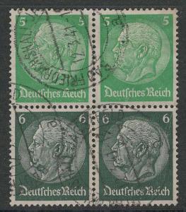 Germany Scott # 418 (2), 419 (2), used, se-tenant, Mi# 2x S187