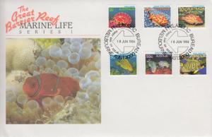 1984 Australia Marine Life Series 1 (902, 07-8, 12-13, 18) 