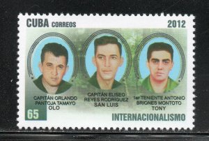 Cuba Sc# 5281  INTERNATIONALISM politics  2012  MNH mint