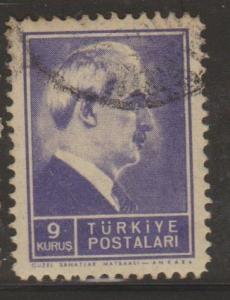 Turkey Sc#884 Used