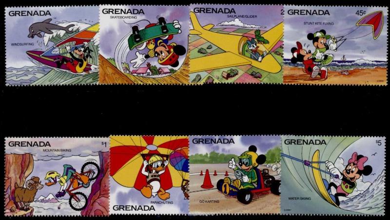 Grenada 2037-46b MNH Disney, Thrill Sports