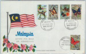 82297 - MALAYA - POSTAL HISTORY - FDC Cover 1970 + INFORMATION LEAFLET butterfly-