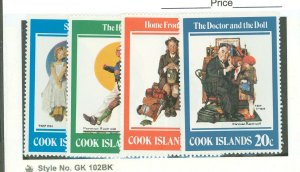 Cook Islands #683-686  Single (Complete Set)