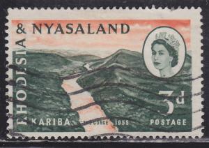 Rhodesia & Nyasaland 172 Kariba River Gorge 1959