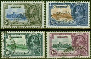 Gibraltar 1935 Jubilee Set of 4 SG114-117 Fine Used (2) 