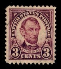 United States #555 used