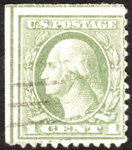 1918, US 1c, Washington, Used, Sc 525