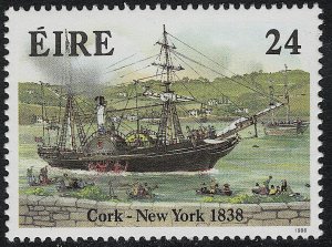 Ireland - 1988 - Scott #716 - MNH - Transatlantic Steamship