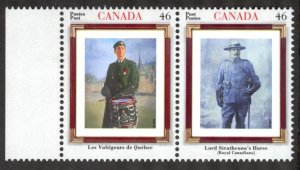 Canada 2000 Canadian Regiments Mi.1942/3 MNH
