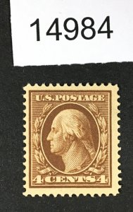 MOMEN: US STAMPS # 334 MINT OG H VF JUMBO  LOT #14984