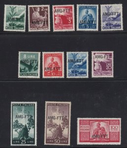 Italy Trieste Stamp Set Sc#58-69 Complete Mint Never Hinged MNH - READ DESC!!!!
