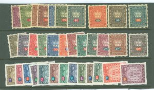 Liechtenstein #O37-O75  Single (Complete Set)