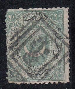 Turkey - Scott 21a Used (rough perfs) - Catalog Value $275.00