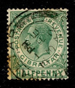 Gibraltar Stamp #76 USED FU SINGLE