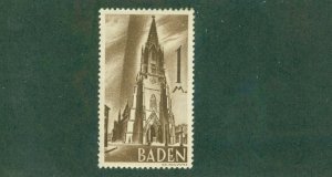 BADEN -GERMAN STATE 5N13 MH BIN$ 0.50