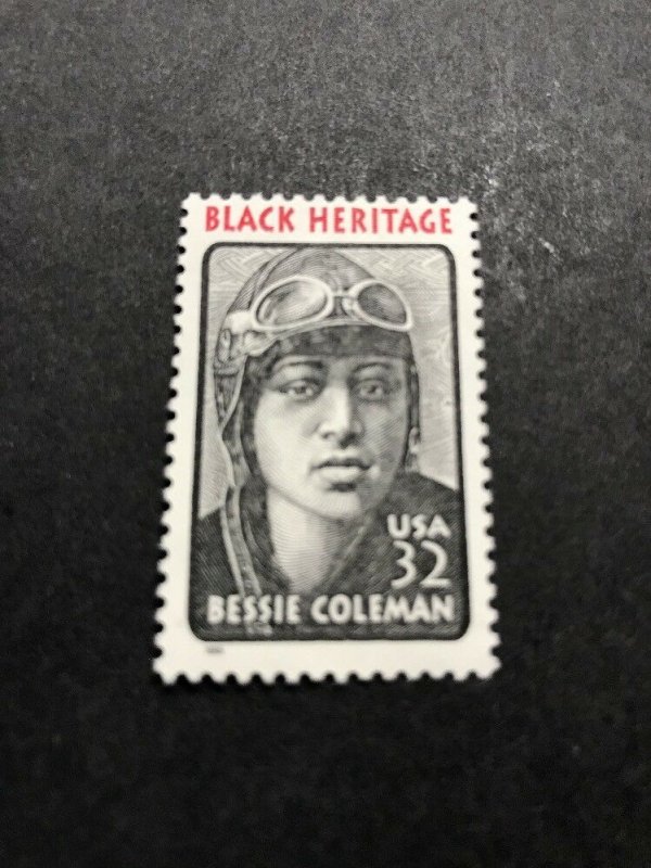Scott #2956,1995 Bessie Coleman 32c MNH Single