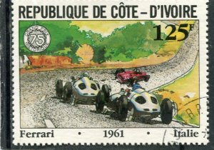 ITALIAN GRAND PRIX Ferrari 1961 1 value Perforated Fine used VF