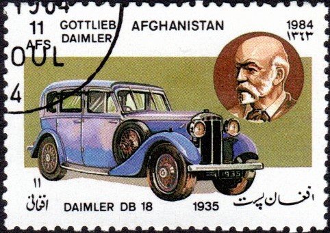 1100 - Cto - 11af 1935 Daimler-Benz  (1984)