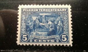  US #550 mint hinged e197.4731