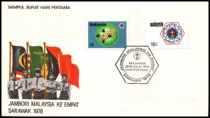 Malaysia 168-169 U/A FDC