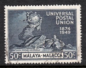 Malaya (Malacca) - Scott #21 - Used - SCV $5.50