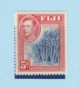 Fiji KGVI 1938 5d Blue SG258 MH BP8623