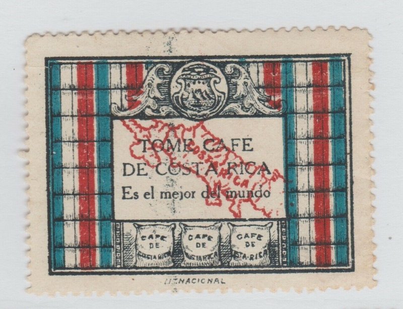 Costa Rica  fiscal revenue cinderella stamp 5-31-35