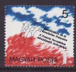 Hungary-Sc#3178-unused NH set-French Revolution-1989-