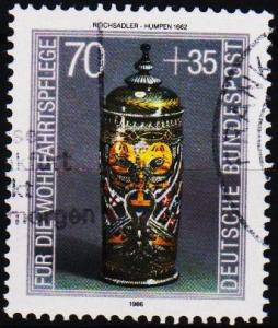Germany. 1986 70pf+35pf S.G.2145 Fine Used