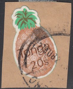 Tonga 1978 used Sc #440 20s Pineapple
