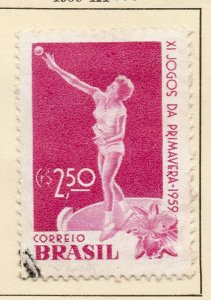 Brazil 1959 Early Issue Fine Used 2.5Cr. NW-98376