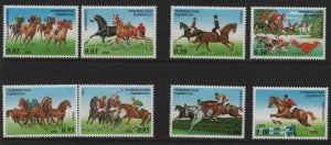 TAJIKISTAN 198-199a-d  MNH  SETS 8 STAMPS