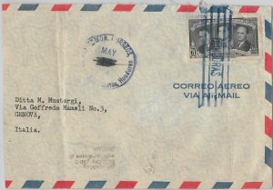 58626 - HONDURAS - POSTAL HISTORY: COVER to ITALY - 1958