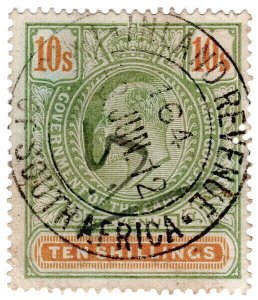 (I.B) Cape of Good Hope Revenue : Stamp Duty 10/-