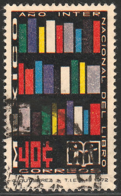 MEXICO 1048 International Book Year. Used.VF.  (261)