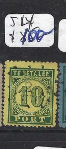 NETHERLAND INDIES  (P1008BB)   POSTAGE DUE  SC J4    VFU 