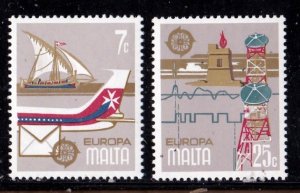 Malta stamps #558 - 559, MNH, complete set