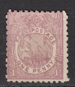 Fiji - 1896 Canoe 1p Sc# 55  (5586)