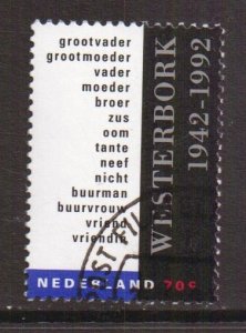 Netherlands   #816  cancelled  1992  concentration camp deportation