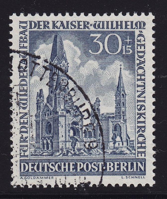 Germany Berlin Scott # 9Nb11 VF used nice color cv $ 98 ! see pic !