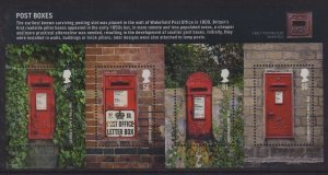 2009 Post Boxes Miniature Sheet SG MS2954 Superb Unmounted Mint Condition