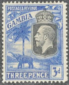 DYNAMITE Stamps: Gambia Scott #107  MINT hr
