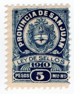 (I.B) Argentina Revenue : Stamp Duty 5P (San Juan)